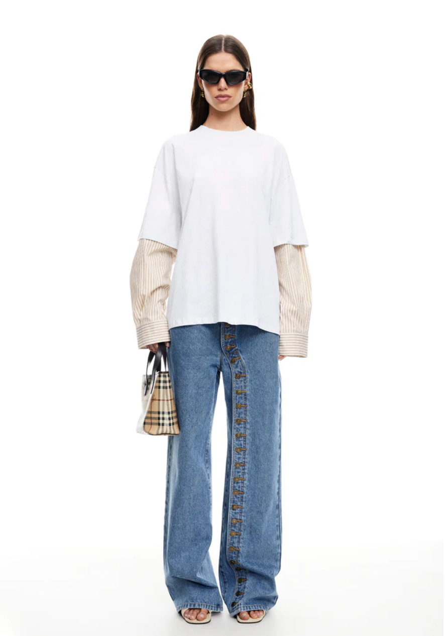 Penny Button Jeans